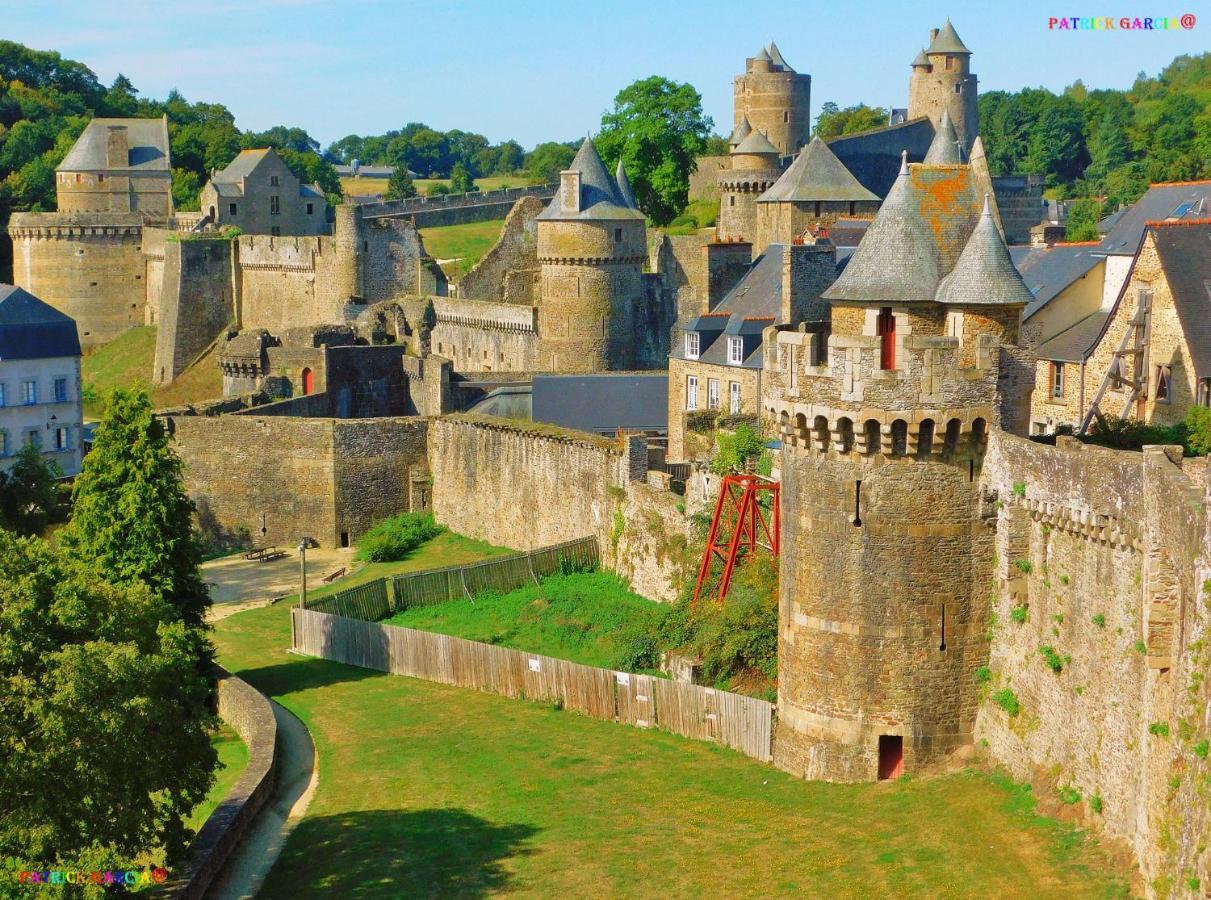 L'Escale Fougeraise Apartman Fougères Kültér fotó